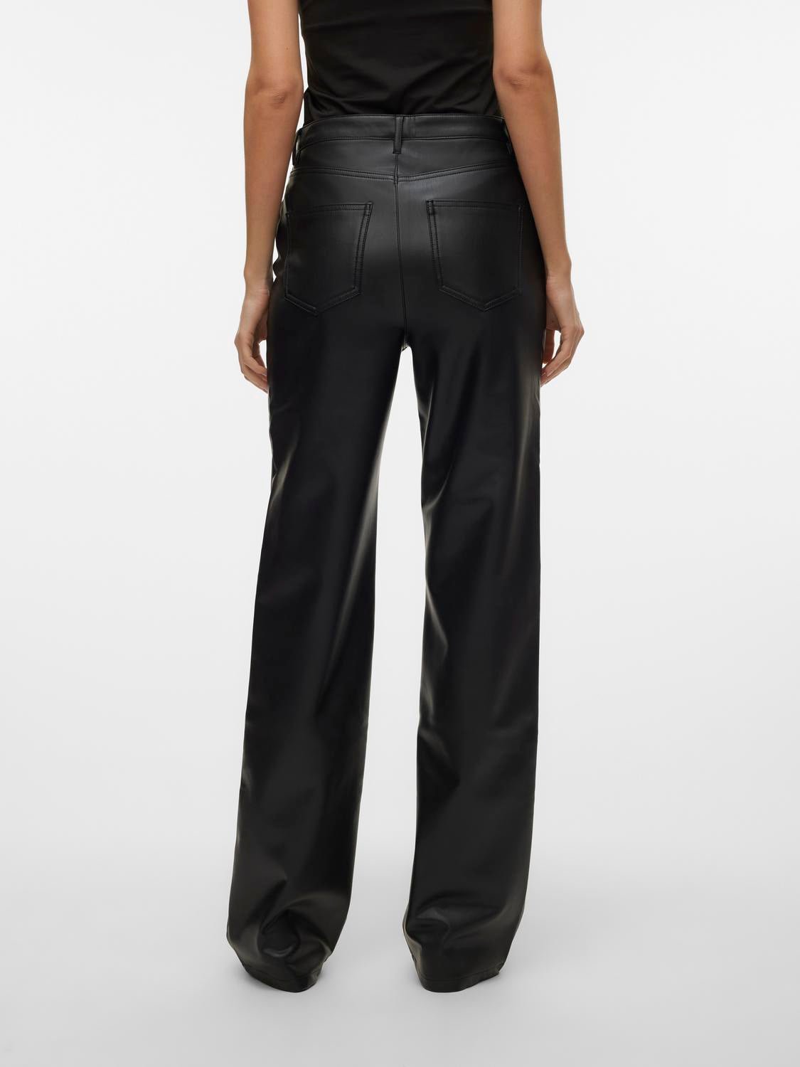 VMTESSA Trousers - Black - VERO MODA & VILA Bergvik
